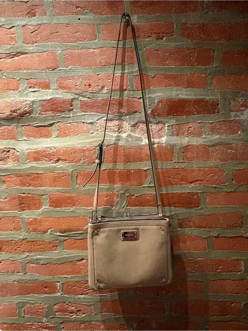 Nine West Beige Crossbody Bag